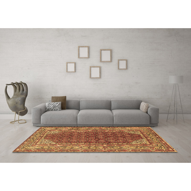 Performance Oriental Indoor Rug, Square 6'