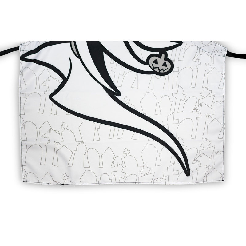 Halloween No Pattern Bib Apron