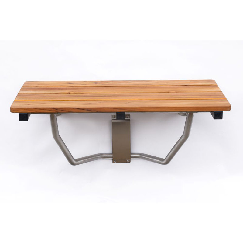 Banc de douche pliable en teck Liberty