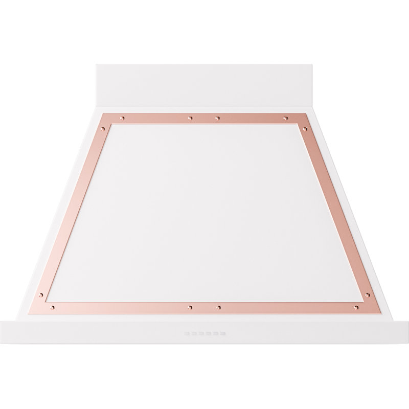 ILVE Nostalgie II Noblesse 36 in Range Hood, White/Copper