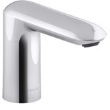 Kumin Touchless Bathroom Sink Faucet with Kinesis Sensor Technology, Dc-powered