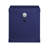Blue Nightstand With Open Shelf