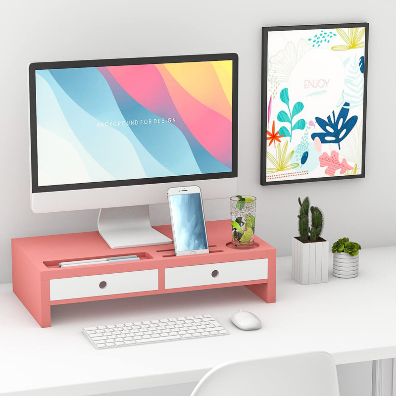 Support pour moniteur Nai, Rose