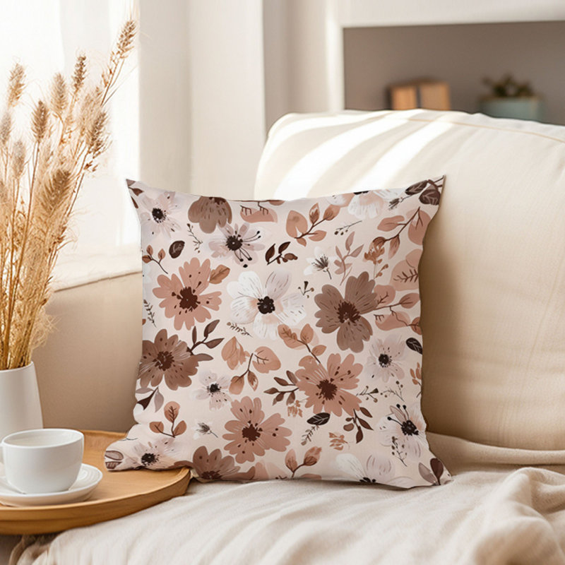 Botanical Fall Flowers XI Cottage & Cottagecore, 20"H x 20"W