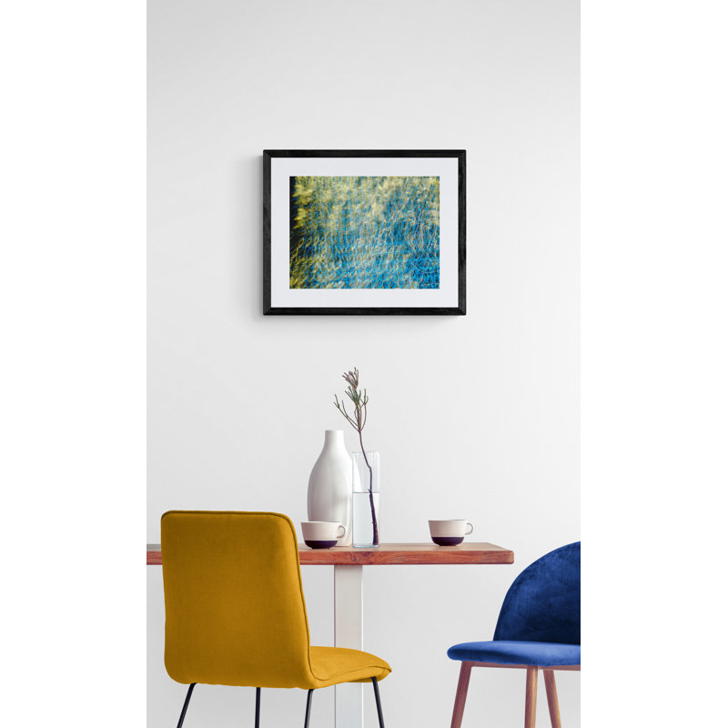 Light Graffiti #4 Print by Adam Sherbell, Black Framed Paper, 17.25" H x 21.25" W