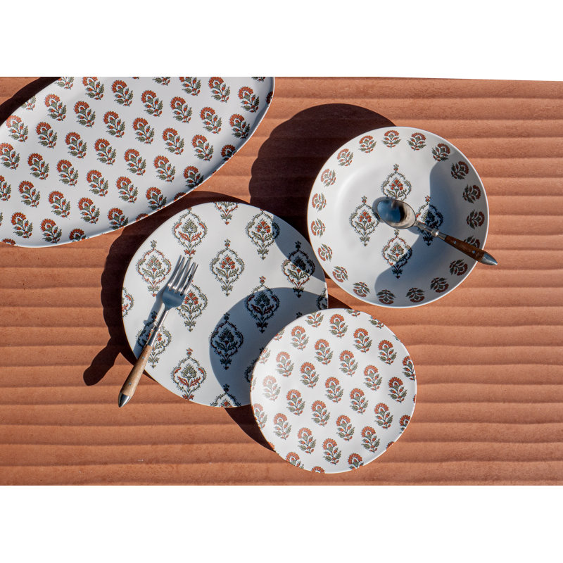 Assiette plate en mélamine Sheraden NewWave - crème - 10,5 po