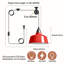 Luminaire suspendu Red Farmhouse Plug In-1955419990