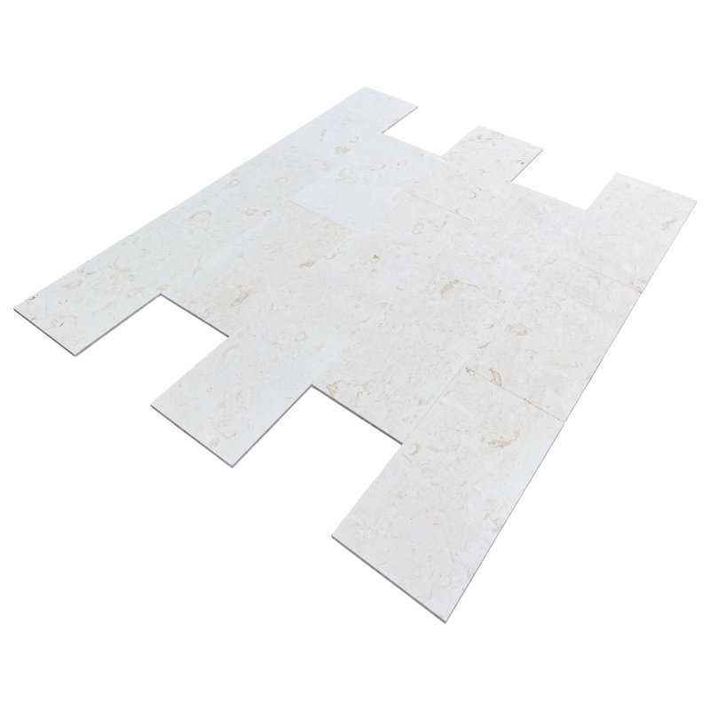 Limestone Stone Look Wall & Floor Tile, 12"W x 24"L