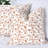 Floral Pillow Covers Vintage Flowers On Vine Design, Cotton Cushion Cover With Botanical Pattern Pack of 2-104845864-104845873-109049244