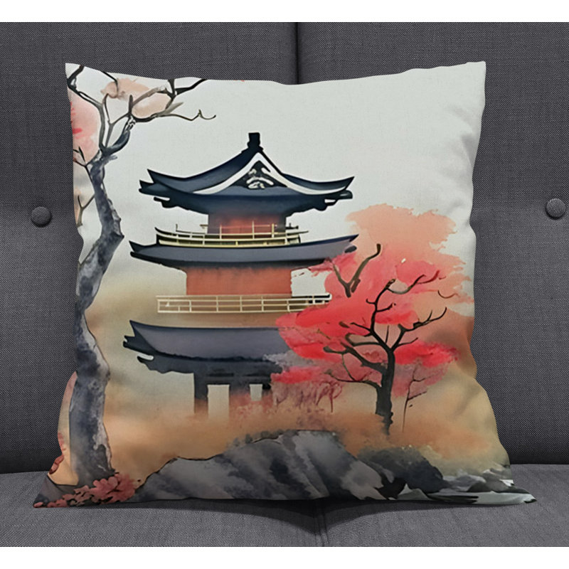 Coussin décoratif, H 20 po x l 20 po, Polyester