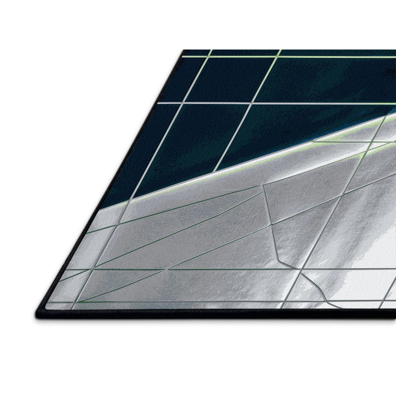 Cosmic Edge Rug, Rectangle 4' x 6'
