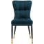 Chaise parsons rembourrée en velours Guitierrez-286095196