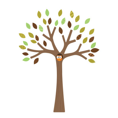 Woodland Tree Wall Sticker