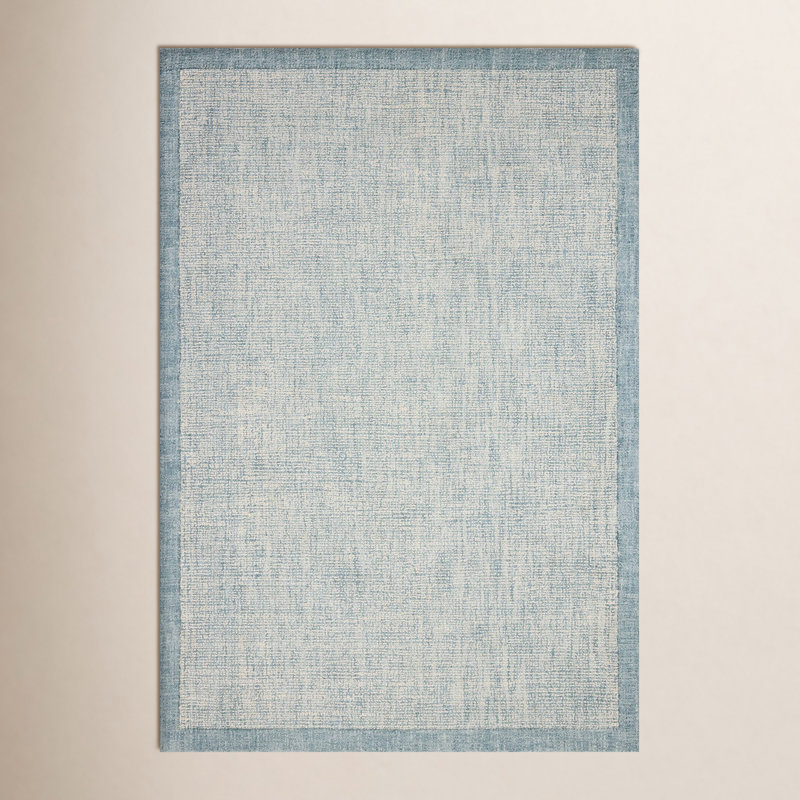 Magnolia Home by Joanna Gaines x Loloi Henley Ivory / Blue Area Rug, Rectangle 7'9" x 9'9"