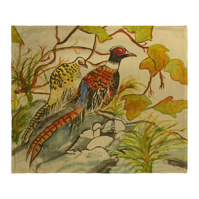 Jeté Pheasant Silk-Touch