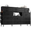 Commode 14 tiroirs avec commode en tissu