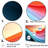 Rainbow Colors Symphony I - Abstract Shapes Wall Decor-1807915383-1807915376
