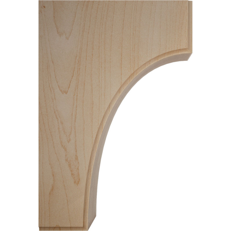 Support Clarksville de l 5 1/4 po x P 4 po x H 6 po, érable (paquet de 6), Érable, L 5,25 po x P 4 po x H 6 po