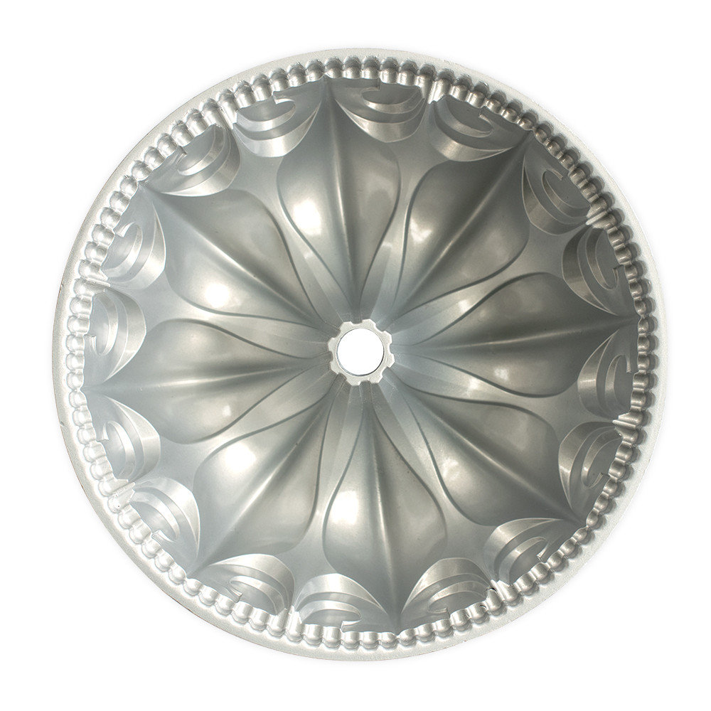 Nordic Ware Metallic Vaulted Cathedral Bundt Pan - Silver : Target