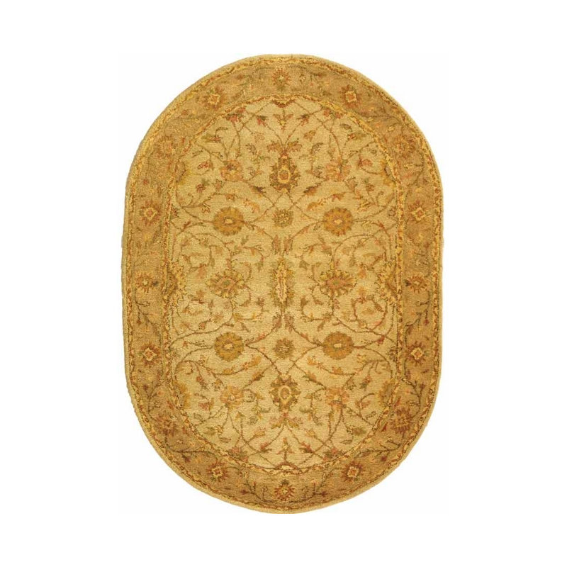 Dunbar Hand Tufted Wool Oriental Rug, Oval 7'6" x 9'6" 