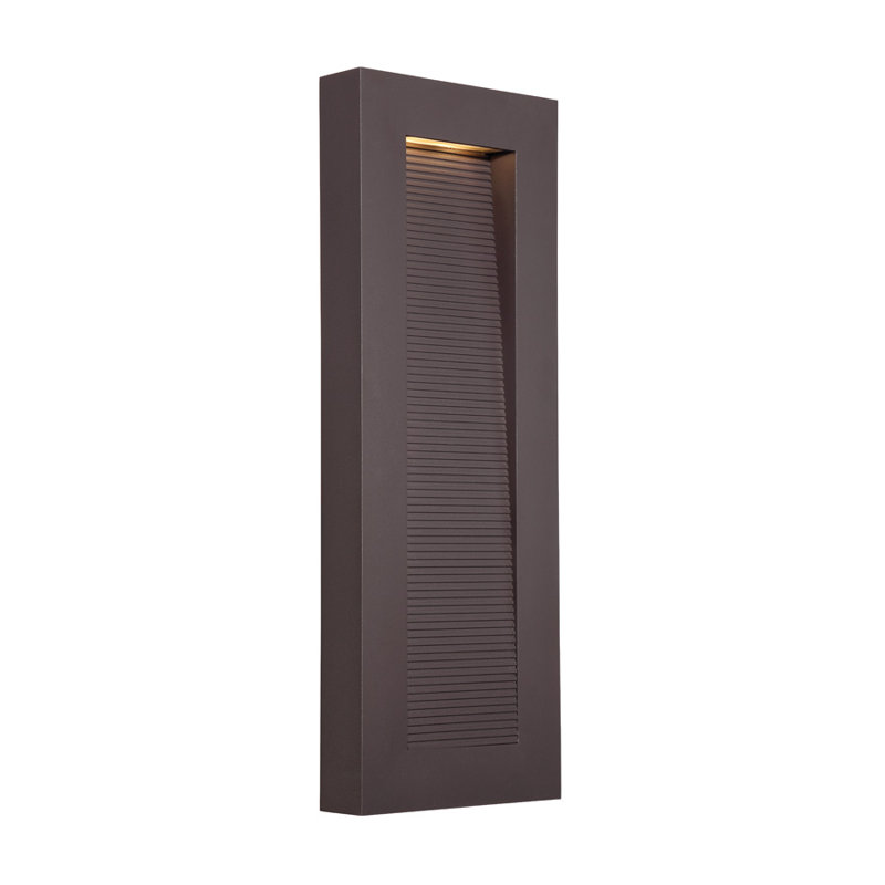 Urban LED Outdoor Flush Mount, Bronze