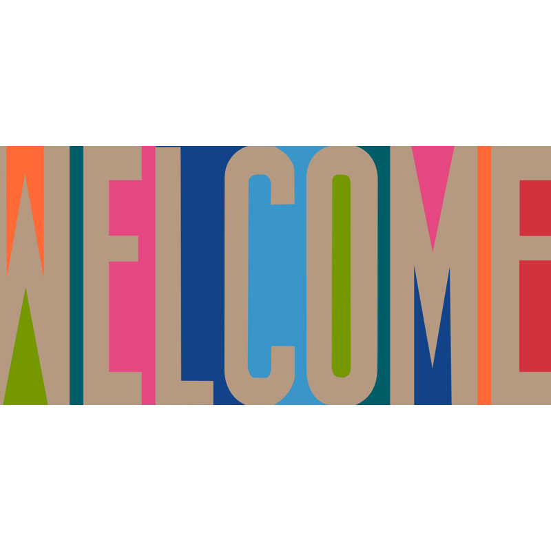 Paillasson antidérapant Madiline Welcome
