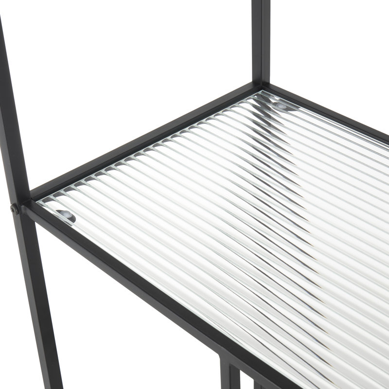 Naseerah 31.5'' W Iron Shelving Unit