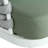 Steel Loveseat And Table, Off White+Green-1485925004-1485925003