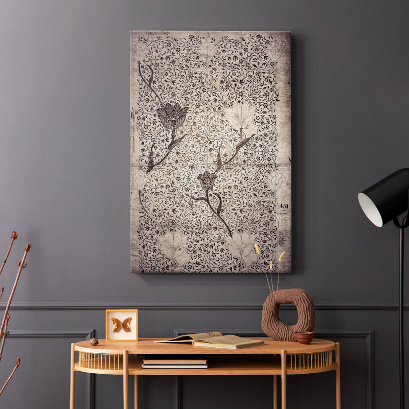 Reproduction abstraite rétro CLxxxi - galerie Cavas, H 12 po x l 8 po