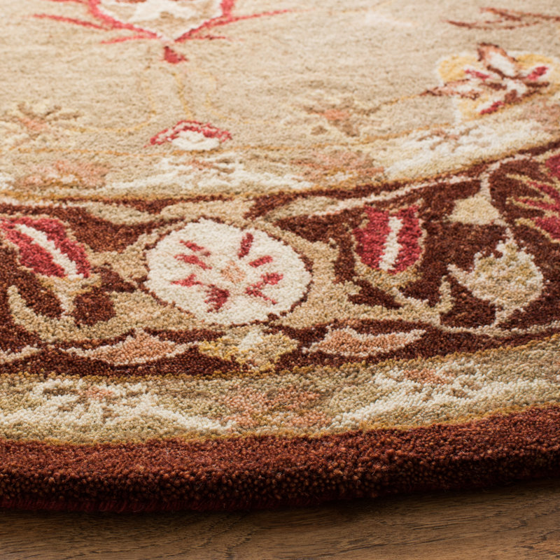 Tingley Hand Tufted Wool Oriental Rug, Rectangle 6' x 9'