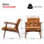 Deveral Faux Leather Armchair