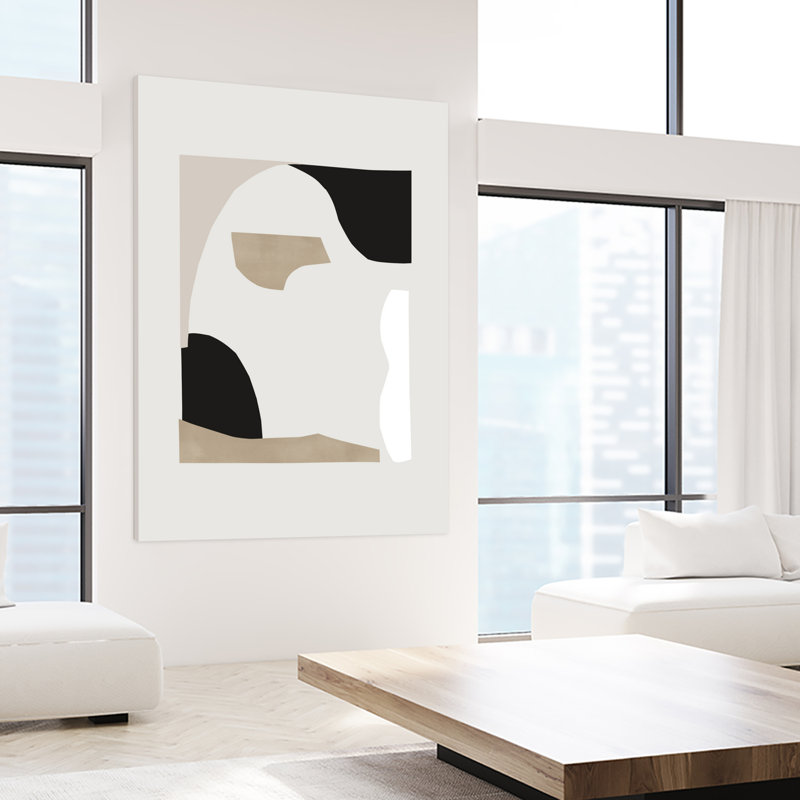 «Abstract Shapes 2» par Mareike, H 72 po x l 48 po