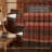 Teoman Cotton Blend Patchwork Shower Curtain
