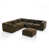Velours brun chocolat est en rupture de stock