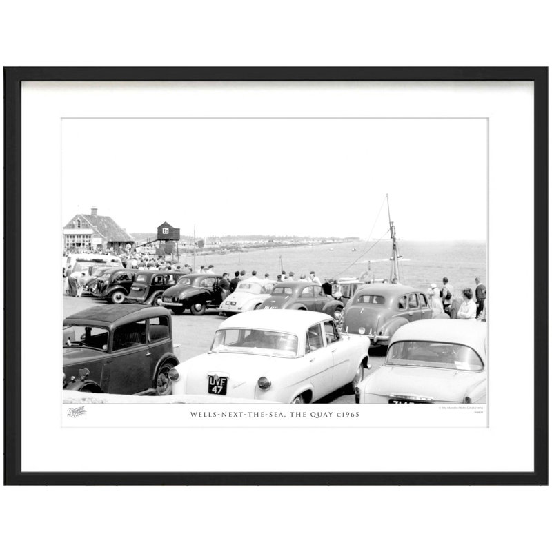 Wells-next-the-Sea, The Quay C1965 by Francis Frith - Single Picture Frame Print, 28cm H x 36cm W x 2.3cm D