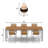 22"W Aatreya Tiered Natural Jute Chandelier Pendant