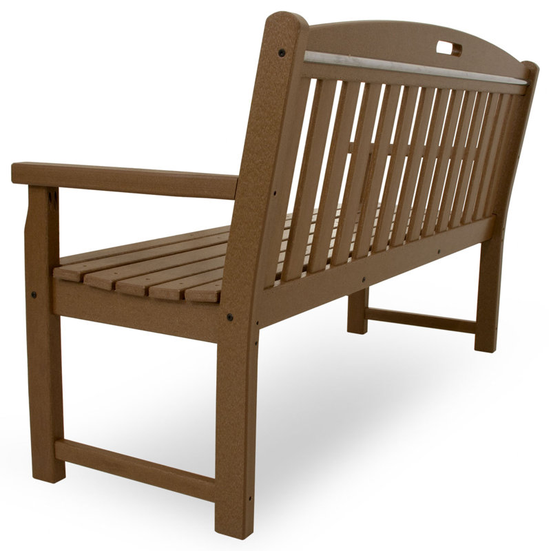 Banc club POLYWOOD, Brun, H 36 po x l 60 po x P 24,5 po