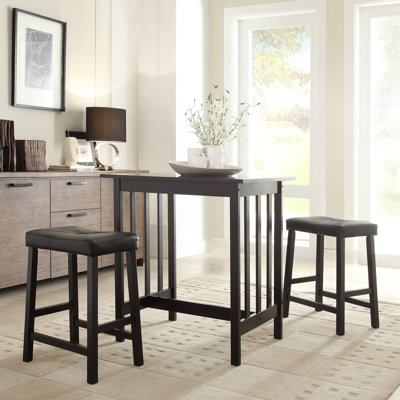 Meachum 2 - Person Four Leg Dining Set