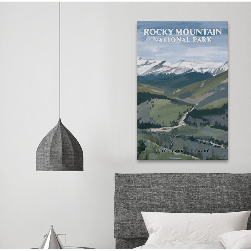 Estes Park, Colorado II - impression sur toile tendue, H 30 po x l 20 po x P 1,5 po