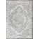 Blane Modern Persian Vintage Medallion Light Gray Rug