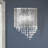 Enchantra Aluminum Flush Mounted Sconce