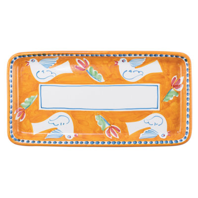Plateau rectangulaire Campagne Uccello