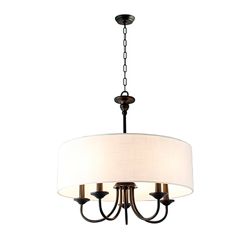 Uribe 5 - Light Dimmable Empire Chandelier