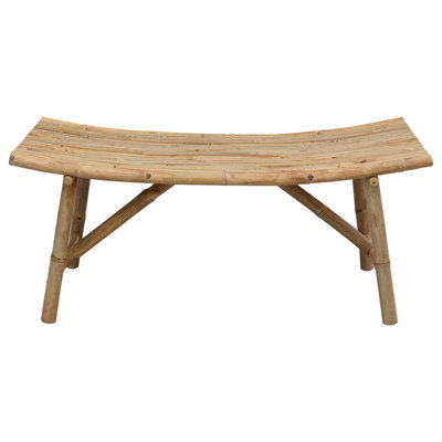 Bamboo Outdoor Bench