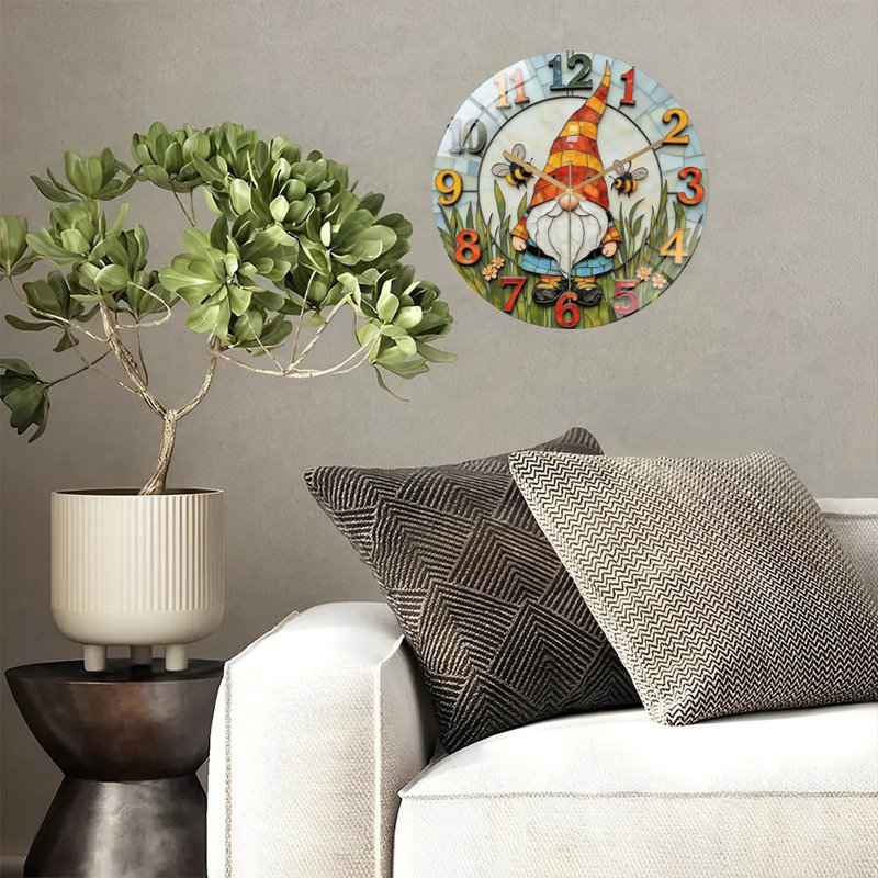 Horloge murale 12 po