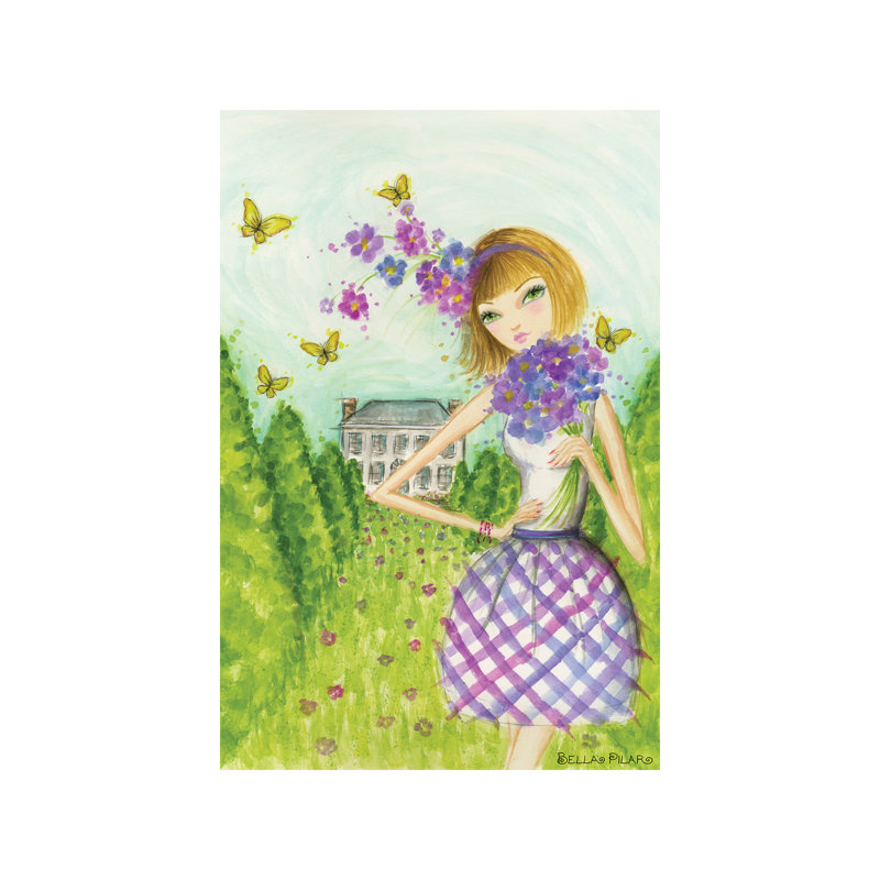 Printemps à Summerside # 2, art, Toile tendue, H 12 po x l 8 po x P 0,75 po