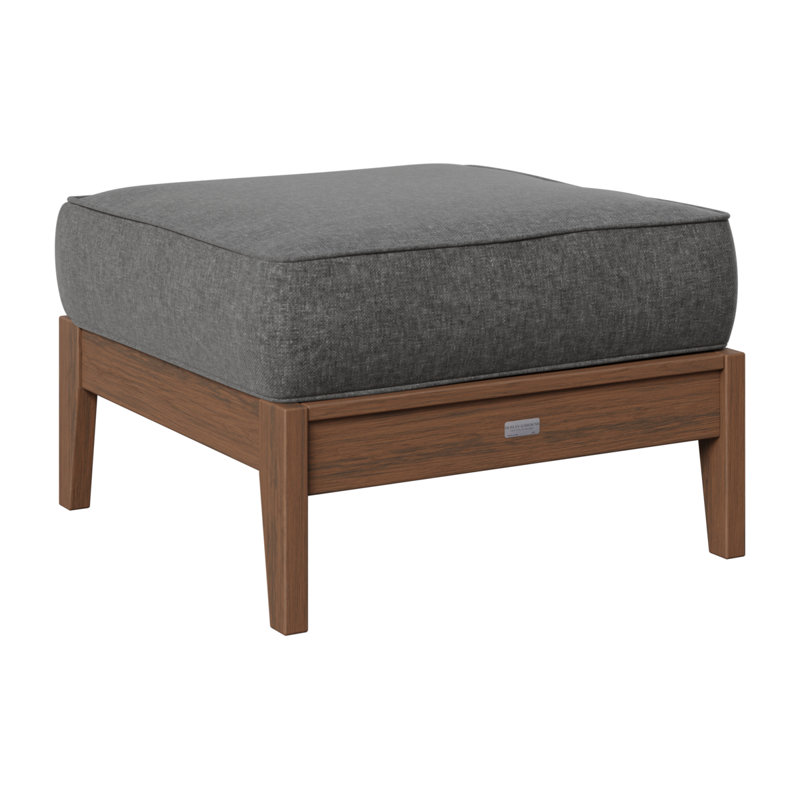 Repose-pieds Mayhew et coussins, Brume Gateway, Imbuia
