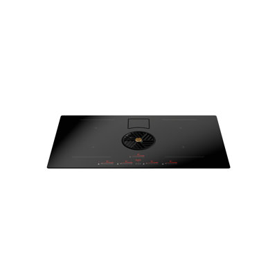 Professional Series 36"" Induction Downdraft Cooktop Black Glass -  Bertazzoni, PE364IDDNET