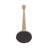 Modern Taper Candle Holder Metal and MDF Sculptural Decorative Candlestick Contemporary Accent Piece for Home Decor Transitional Style Standing Base Design-1008662077