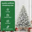 Artificial Pre-lit Christmas Tree with Ball Set-1130164424-1130164444